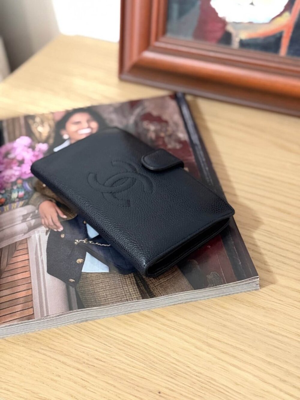 Vintage Chanel Caviar Wallet